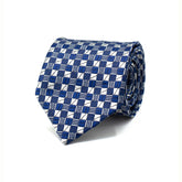 REGAL BLUE CHECKERED TIE